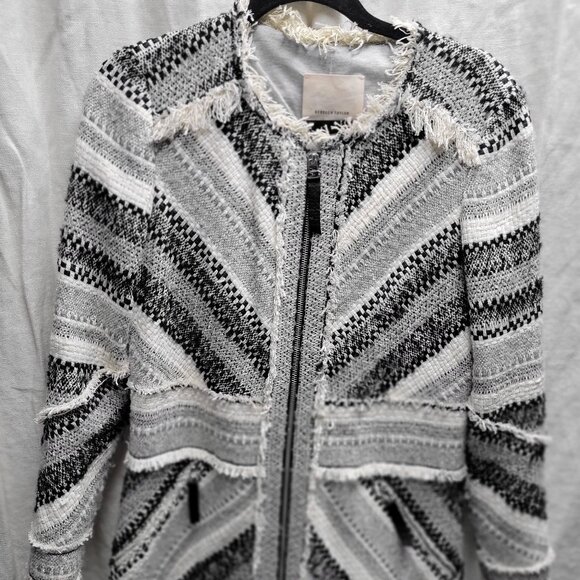 Rebecca Taylor Tweed Jacket Blazer Coat - Picture 2 of 10